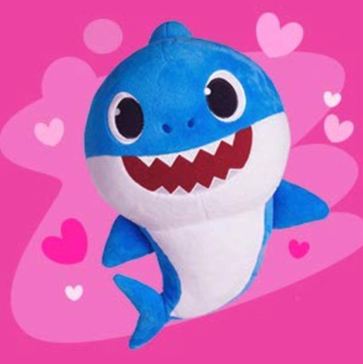 Plush Singing Baby Shark Toy