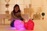 Rose Heart Luminous Pillow