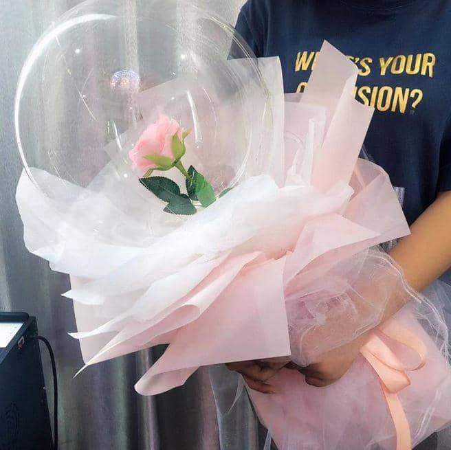 Rose Balloon LED Bouquet Kit