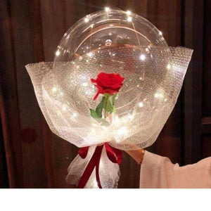 Rose Balloon LED Bouquet Kit