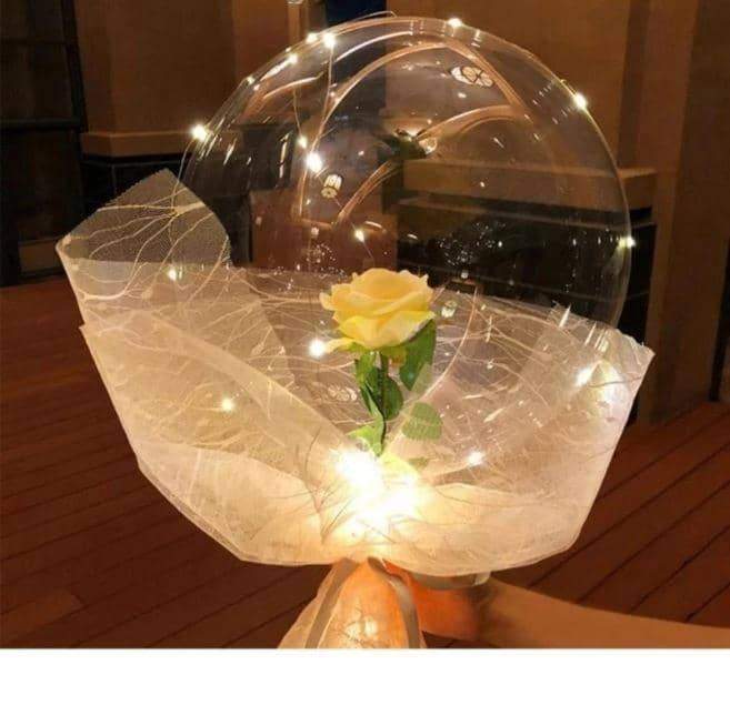 Rose Balloon LED Bouquet Kit