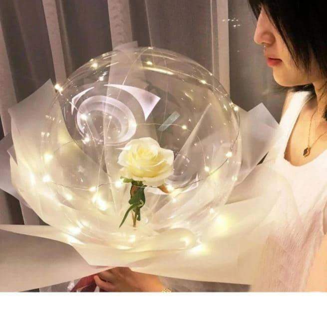 Rose Balloon LED Bouquet Kit