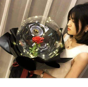 Rose Balloon LED Bouquet Kit