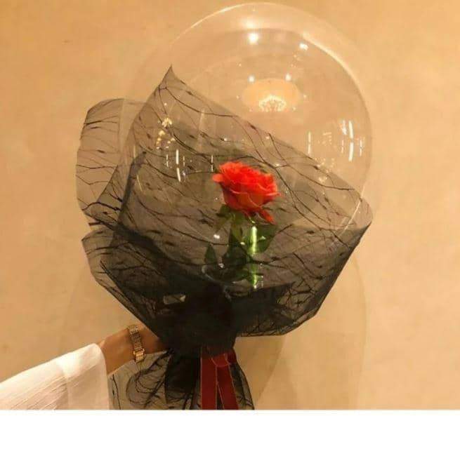 Rose Balloon LED Bouquet Kit