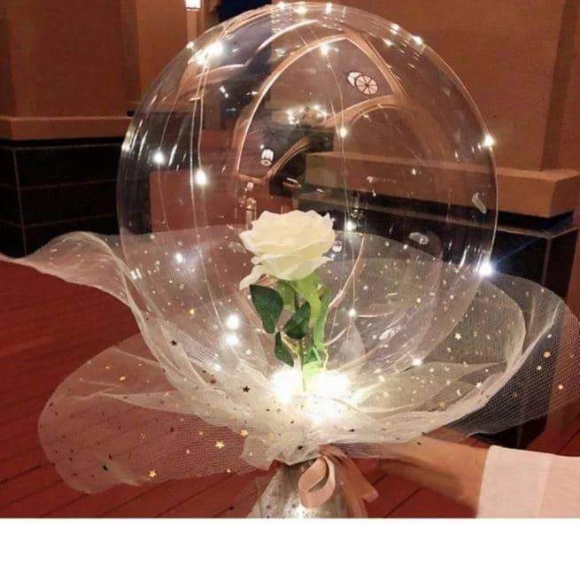 Rose Balloon LED Bouquet Kit