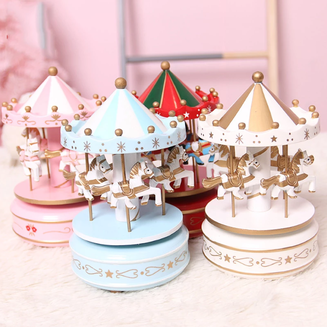 Castle In The Sky Creative Carousel Music Box