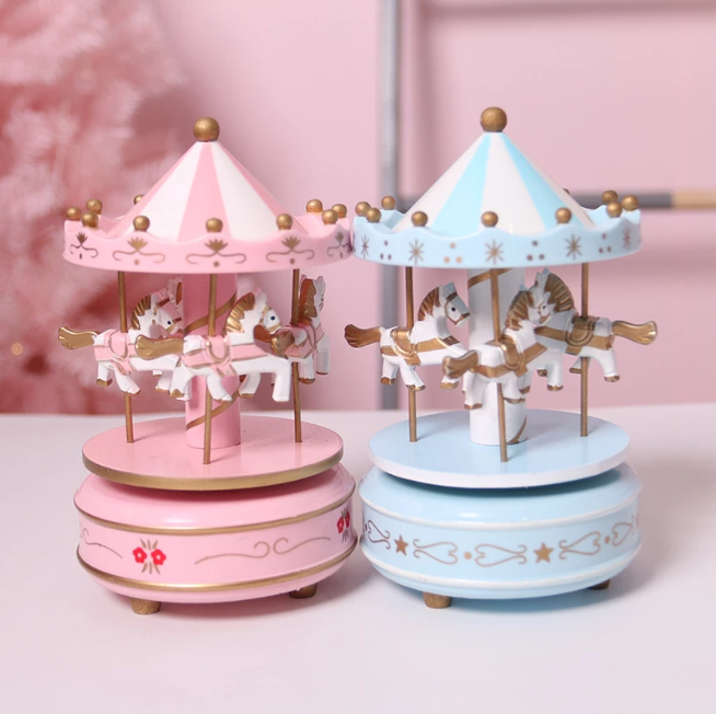 Castle In The Sky Creative Carousel Music Box