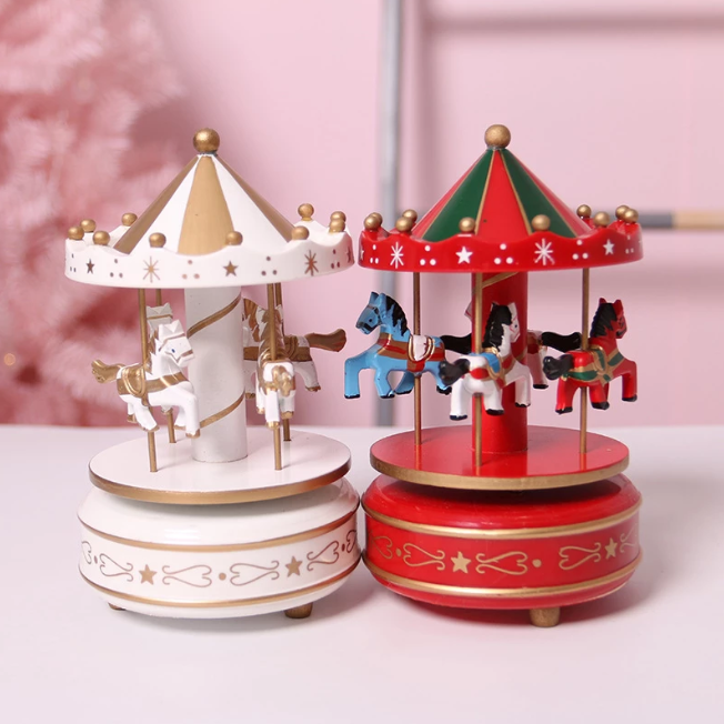 Castle In The Sky Creative Carousel Music Box