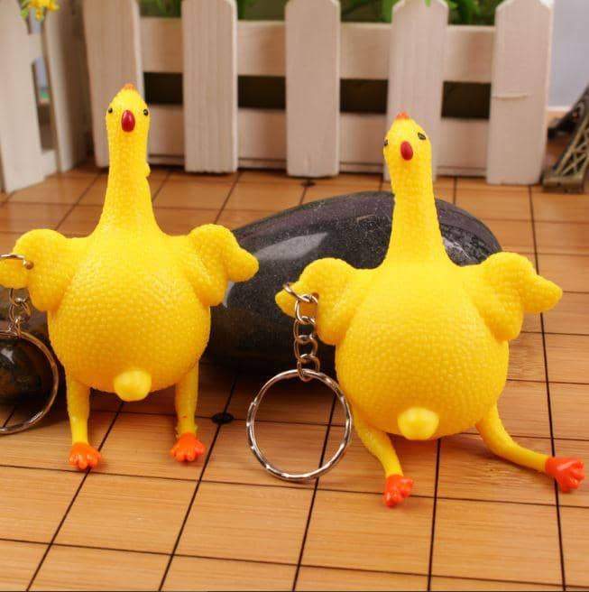 Crazy Squeezy Chicken Toy