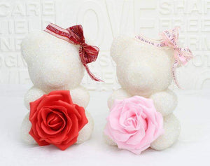 Diamond Rose Bear