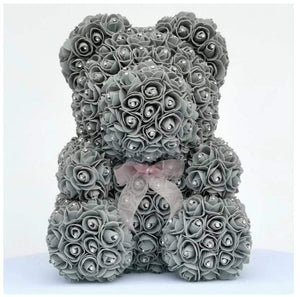 Luxury Diamond Rose Bear