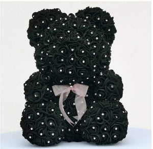 Luxury Diamond Rose Bear