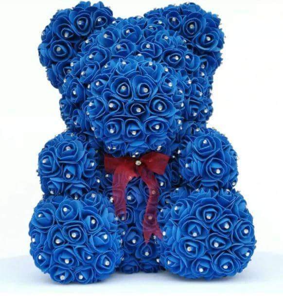 Luxury Diamond Rose Bear