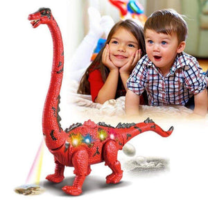 Walking LED Dinosaur Toy - Kids Love This Realistic & Interactive Toy!