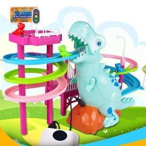 LED Race Toy Musical Dinosaur