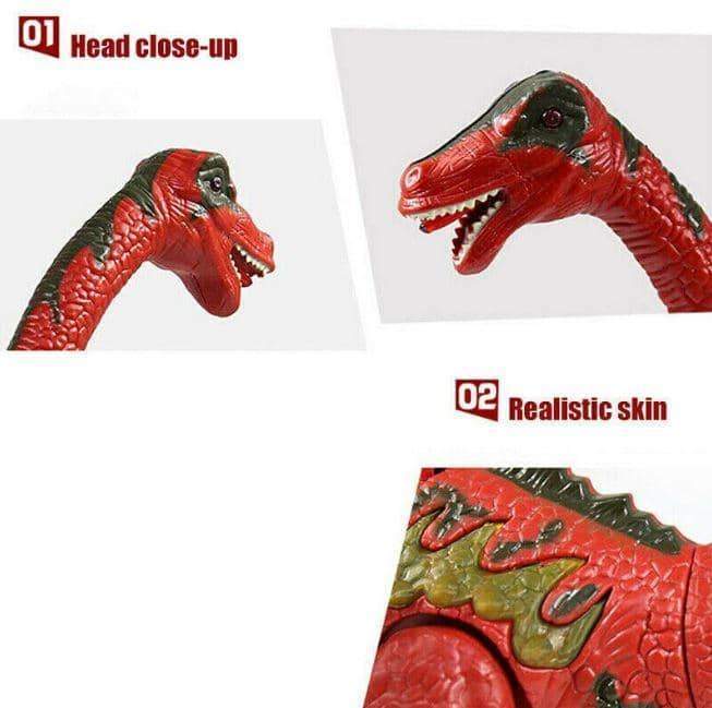 Walking LED Dinosaur Toy - Kids Love This Realistic & Interactive Toy!