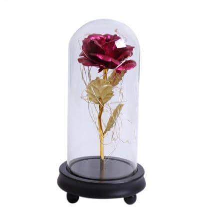 Enchanted 24k Rose Dome