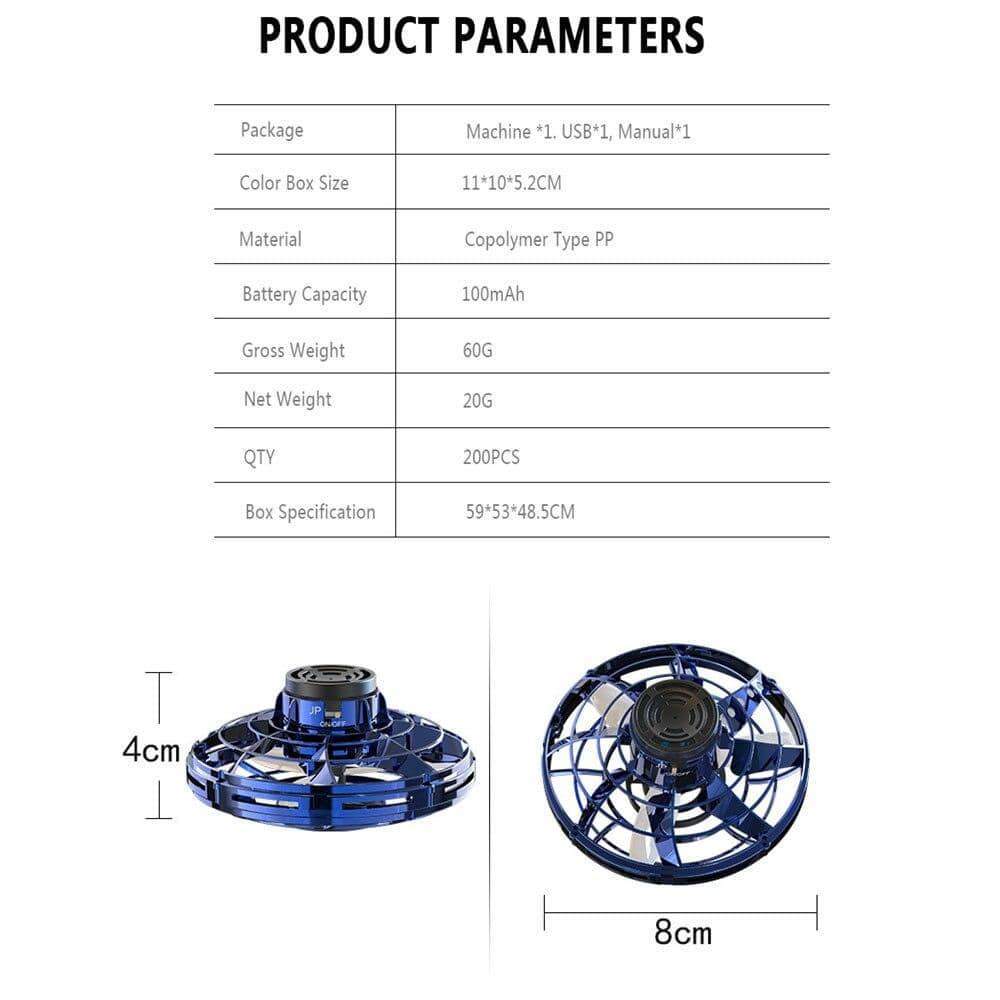 Fingertip Upgrade Flying Gyro Spinner