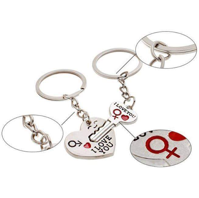 Love Puzzle Keychain