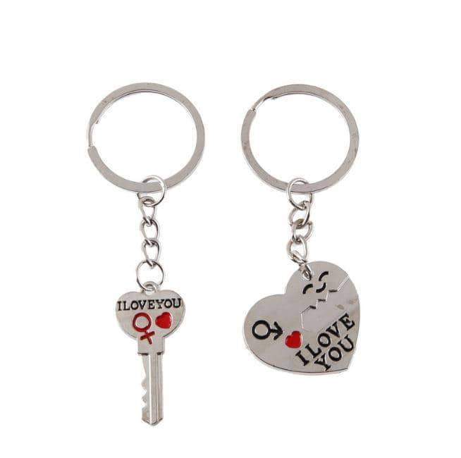 Love Puzzle Keychain