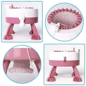 DIY Kid Knitted Machine Toy