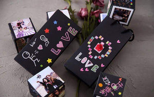 DIY heartbeat gift box Bouncing box