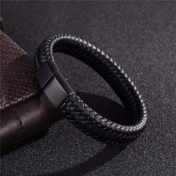 Luxury Braided Leather Bracelet