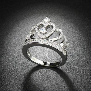 Crown Diamond Ring