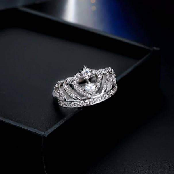 Crown Diamond Ring