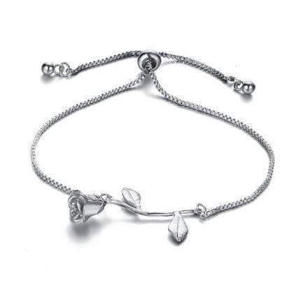 Adjustable Forever Rose Bracelet