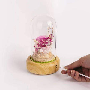 Rose Bottle Light Bluetooth Speaker