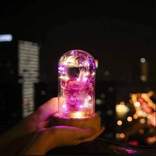 Rose Bottle Light Bluetooth Speaker