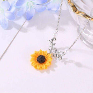 Sunflower Necklace