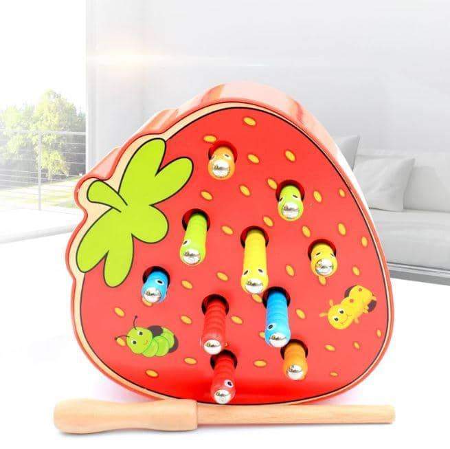 Strawberry Catching Bug Toy